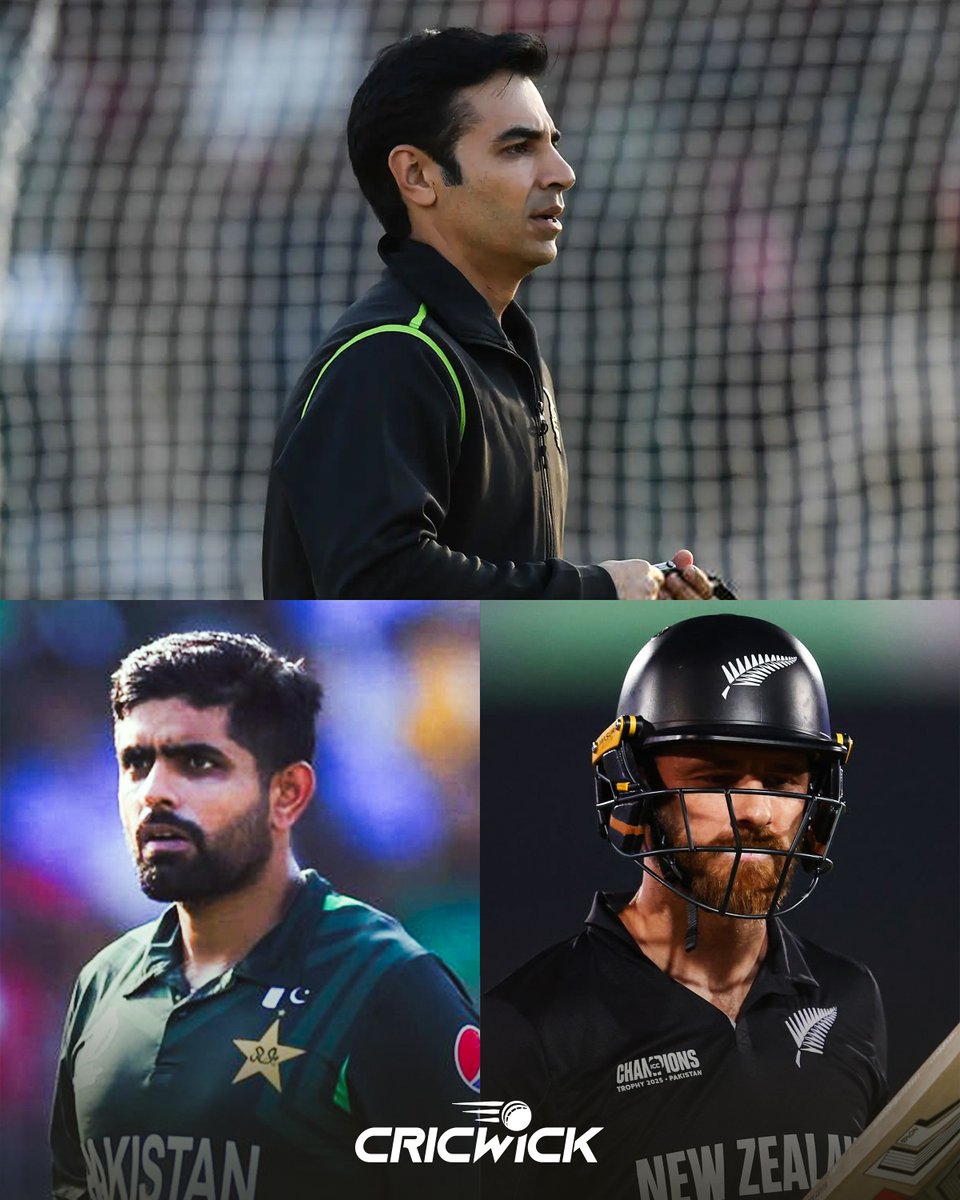Cricwick's tweet photo. 🗣️ Salman Butt: "People say Mike Hesson has a big success story with New Zealand. But did he turn Kane Williamson into someone who plays reckless shots? Did Williamson actually improve his strike rate? Did he also make Williamson as miserable as Babar Azam is being made now?" https://t.co/EBi5QMKzyf