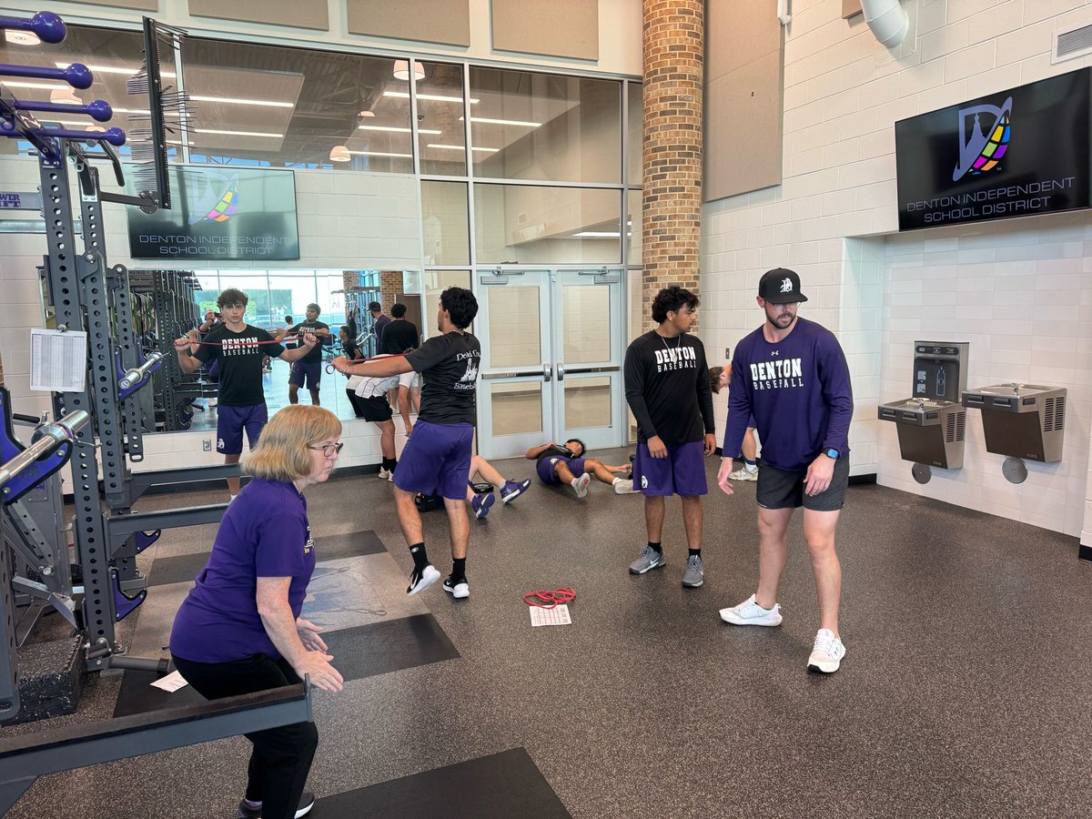 Denton High Baseball tweet media