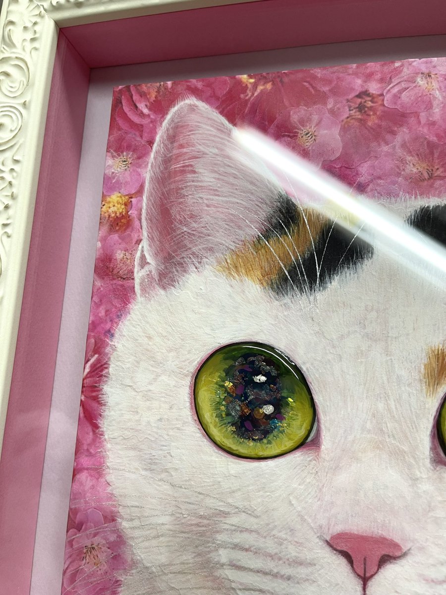 福嶋吾然有 My Guardian Cat 原画 福嶋吾然有@9/10~9/16阪神梅田個展 (@AsariCats) / X