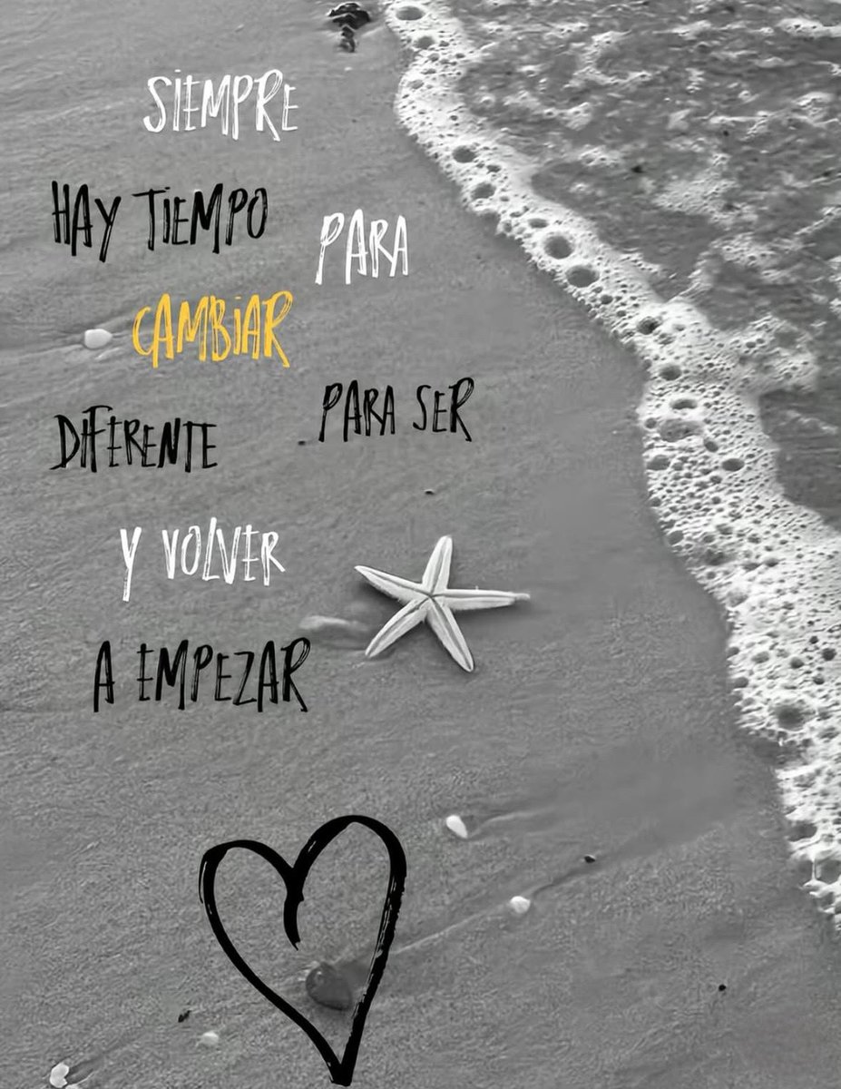 Siempre hay tiempo para volver a empezar