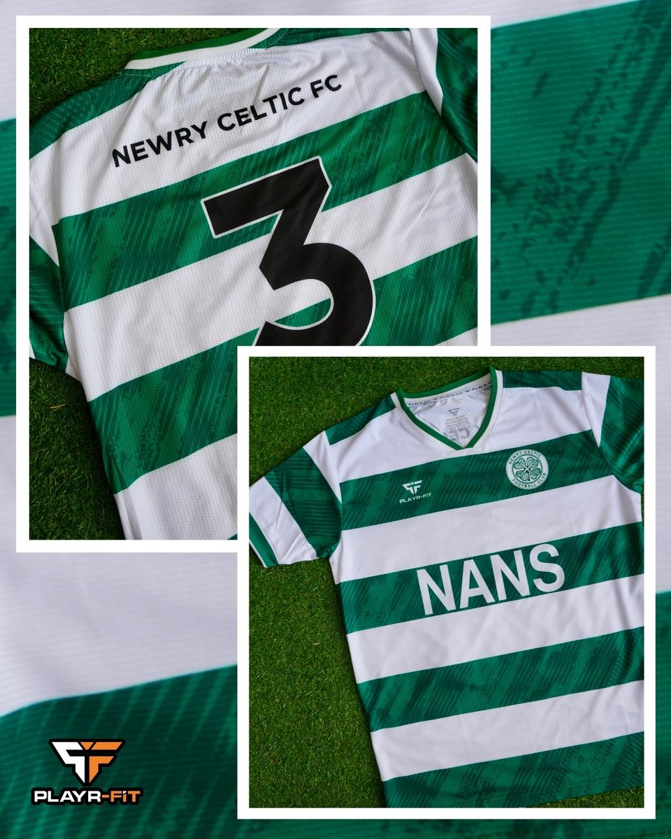 Fresh home kits delivered to local side Newry Celtic FC just in time for their big clash with rivals Cleary Celtic this Saturday 👕⚽

#Designedbyplayersforplayers