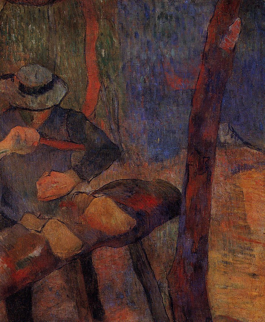 The clog-maker, 1888 #artbots #gauguin
