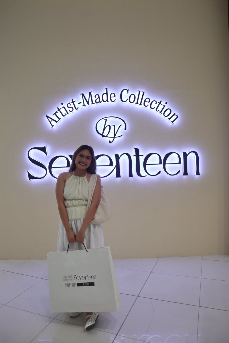 went to amc svt cebu alone and two carats saw me struggling to take a pic of my paper bag 😭 thankfully they offered to take a photo of me bc my introvert ass could never ask for help haha istg carats are sooooo approachable 🥺