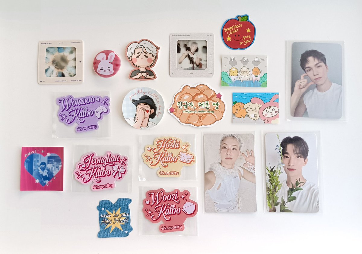 sevdothosh's tweet photo. ⊹ ࣪ ˖ #LettersToSeungcheol mini haul .ᐟ 🍒 https://t.co/7RIz8J2Byf