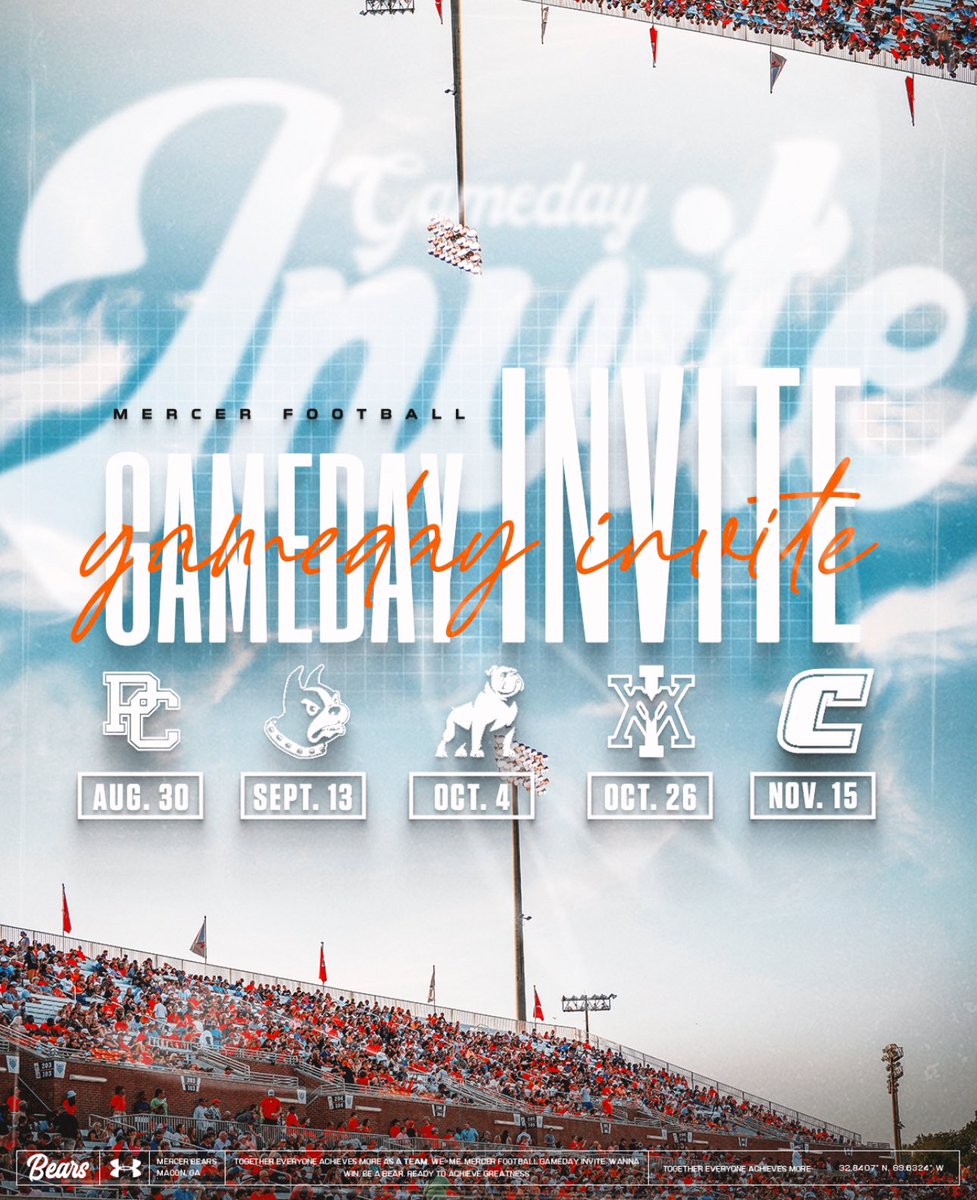 Thank you @CoacJones_25 and <a href="/MercerFootball/">Mercer Football</a>