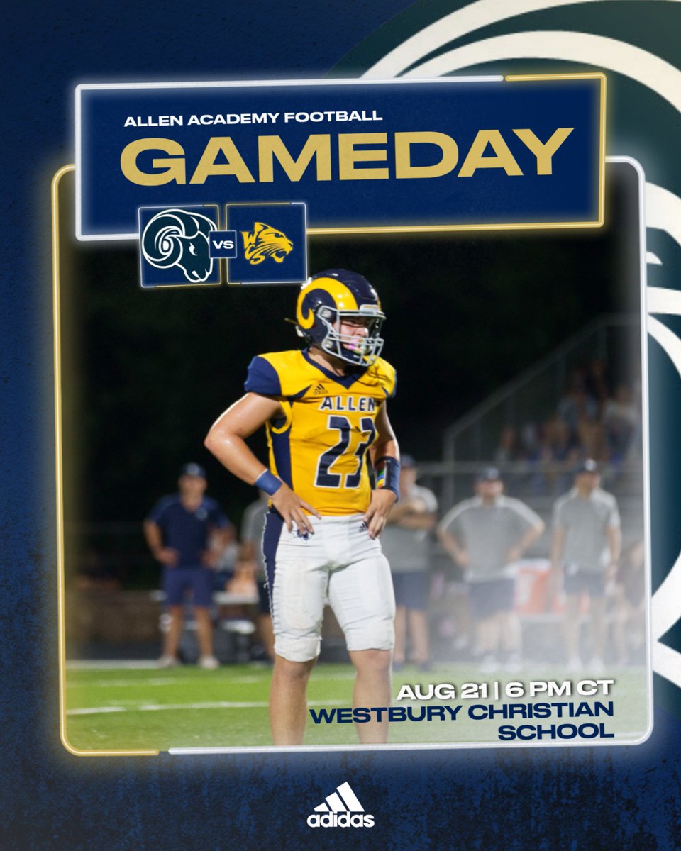Allen Academy Rams Football tweet media