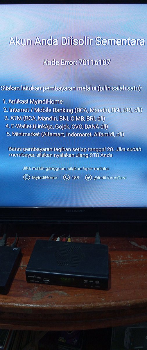skhola_stb's tweet photo. @IndiHomeCare kami sdh bayar https://t.co/ZeDgezj5Lw