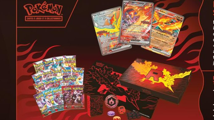 🔥 Team Rocket’s Moltres ex Ultra-Premium Collection revealed! Includes 3 promos, playmat, deck box, metal coin &amp; 18 boosters. Darkness &amp; fire unite—are you ready?

👉 championsdeck.com