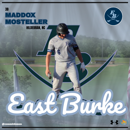commitdemon's tweet image. Video/Edit for Maddox Mosteller (@maddox405170373) of East Burke High School (NC). DM to be featured! #maddoxmosteller #eastburkehigh #baseball