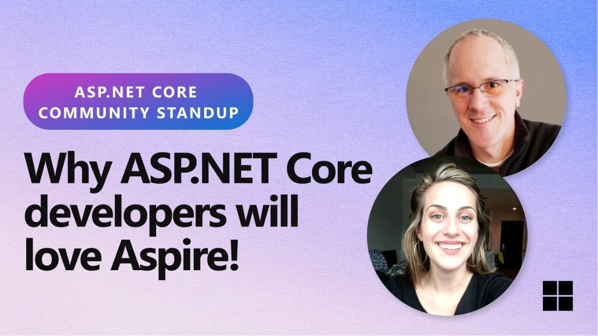Telerik's tweet image. Why should you be excited about #dotNET #Aspire if you&apos;re an #ASPNETCore dev? 🤔

Let&apos;s check with @danroth27 &amp;amp; @maddymontaquila &amp;amp; learn how it can streamline building &amp;amp; deploying apps, making your life easier: prgress.co/3HHpbGo