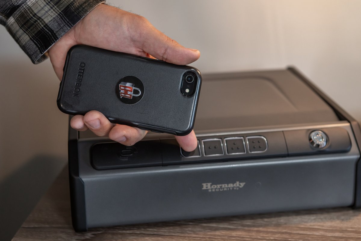 Secure your valuables with the Hornady RAPiD Safe Keypad Vault! Featuring multiple entry methods, this vault ensures top-tier security and convenience.

Learn more here: store.hornady.com/rapid-safe-key…

.
.
.
#hornady #hornadysecurity #RFID #safety #safetyfirst #firearmsafety