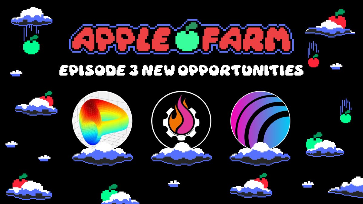 Apple Farm Episode 3 is Live 📺

There are now 20 opportunities to choose from, including a new

⚙️ <a href="/GearboxProtocol/">Gearbox ⚙️🧰 Protocol</a> USDC Vault
🌈 <a href="/CurveFinance/">Curve Finance</a> stXTZ/WXTZ liquidity pool