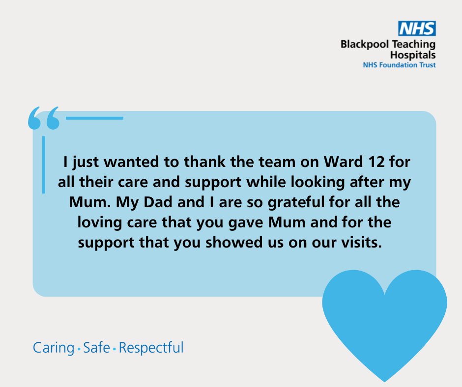 NHS Blackpool Teaching Hospitals 💙🌈 tweet media