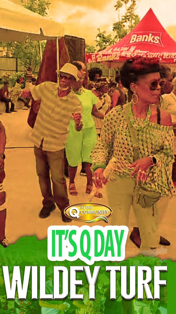 CBCBARBADOS's tweet photo. Follow the Q family to the Wildey Turf from 11 a.m.
See you there!
#QInTheCommunity #Q1007FM #Barbados https://t.co/kWhWKVfnfH