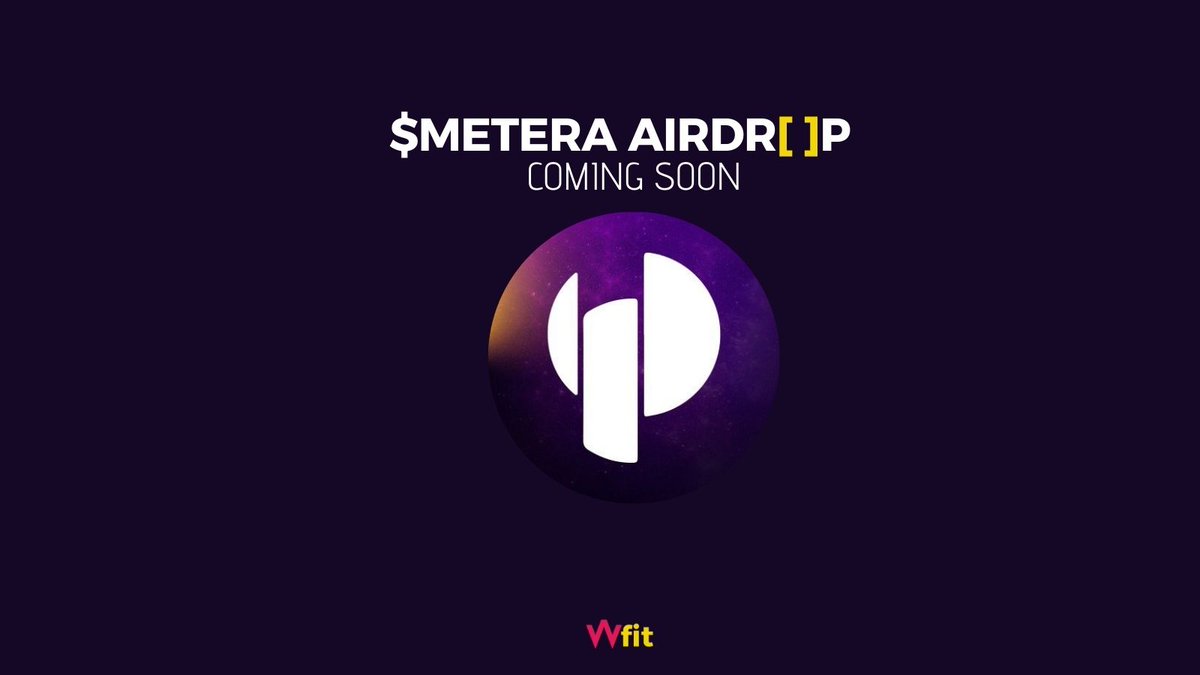 WALKERS (@walkerscnft) on Twitter photo π¨ Coming Soon π¨
Get ready Walkers πΆββοΈπΆπΆββοΈ
The $METERA Airdrop is about to go live on the WAirdrop platform soon! π
But thatβs not all... β‘
Soon more news coming!
Big thanks to <a href="/MeteraProtocol/">Metera Protocol | Mainnet Live!</a> for bringing more opportunities to our community π
Proof once again that π¨ Coming Soon π¨
Get ready Walkers πΆββοΈπΆπΆββοΈ
The $METERA Airdrop is about to go live on the WAirdrop platform soon! π
But thatβs not all... β‘
Soon more news coming!
Big thanks to <a href="/MeteraProtocol/">Metera Protocol | Mainnet Live!</a> for bringing more opportunities to our community π
Proof once again that