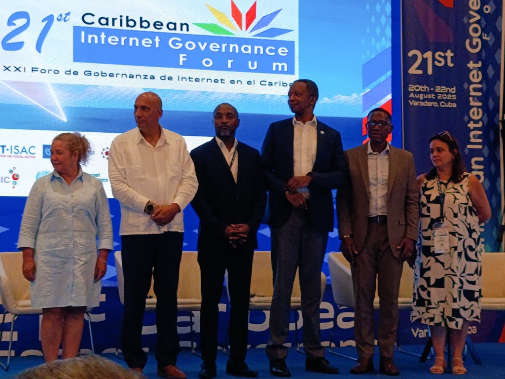 Interesantes intervenciones en el 21 Foro de Gobernanza de Internet en el Caribe #CICF2025
Mañana tendrá lugar un Panel sobre Transformación Digital y Desarrollo Territorial en el que #Cuba expondrá resultados, avances y desafíos
<a href="/CubaMES/">MES</a> 
<a href="/CEDEL17/">Centro de Desarrollo Local y Comunitario</a>