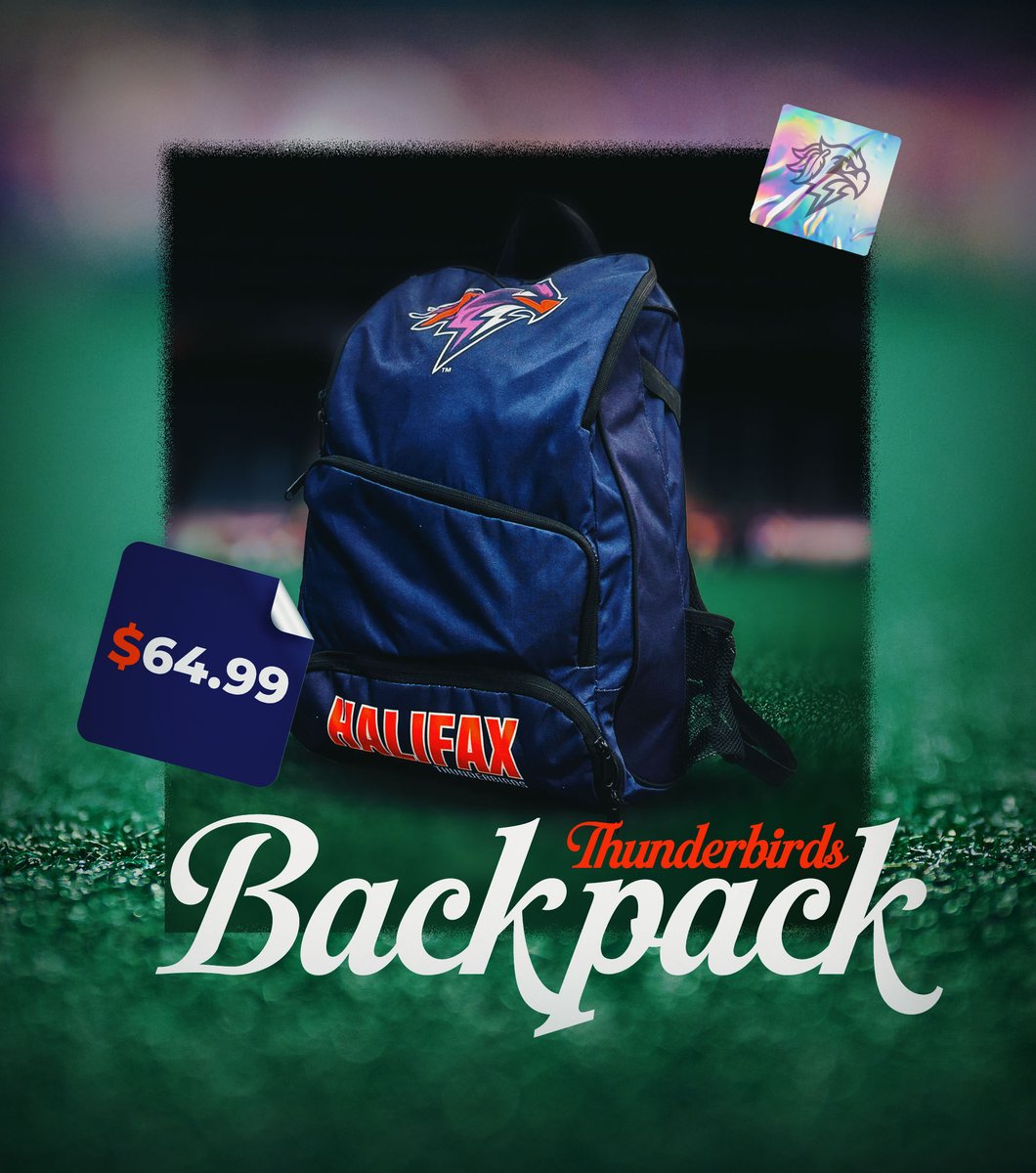Back to school is HERE! 🎒⚡️

Purple Thunderbirds Backpacks are now available for $64.99

Stop by our team store to get one today!
