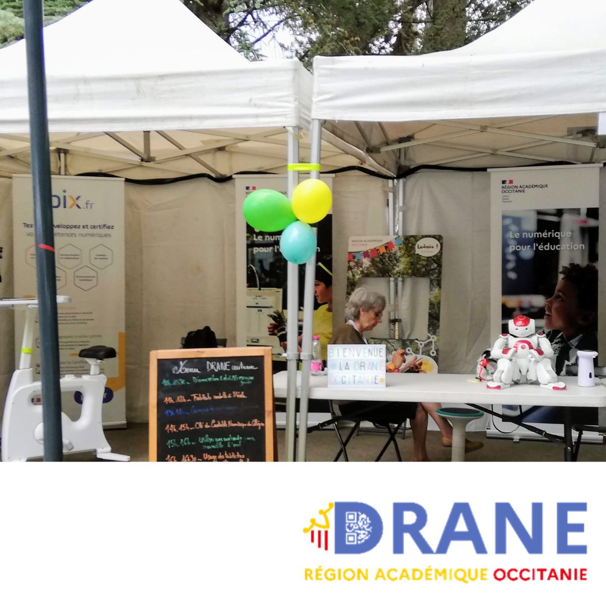 [LUDOVIA J-4]

La DRANE Occitanie vous attend à Ax-les-Thermes du 25 au 28 août pour #Ludovia22 🎉

📍 Stand Région Académique Occitanie
👉 +20 ateliers &amp; présentations sur le thème « Attention et participation en classe »
🔗 Programme : edurl.fr/drane-ludovia2…

<a href="/RA_Occitanie/">Région Académique Occitanie</a>