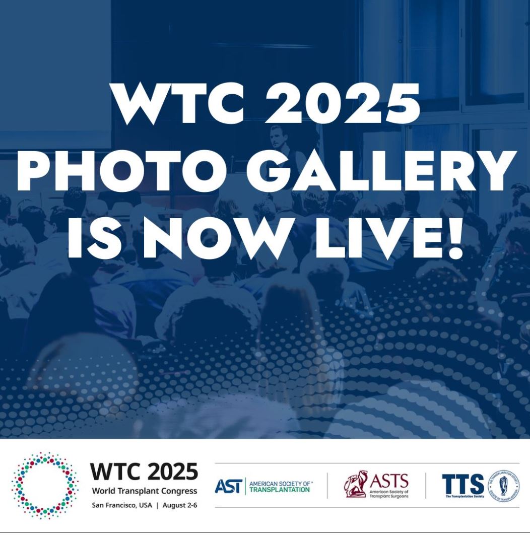 ttsorg's tweet photo. 📸 WTC 2025 Photo Gallery is Now Live!

Relive the unforgettable moments from the World Transplant Congress (WTC 2025), held August 2–6 in San Francisco! From inspiring sessions to lively networking events, explore the full gallery and see the memories we created together.

🔗 https://t.co/hfGt7YQcgB

You can also access the photo gallery through our website https://t.co/cu9f2S2bU0

#WTC2025 #TransplantCongress #TransplantCommunity #WTCPhotos #SanFrancisco