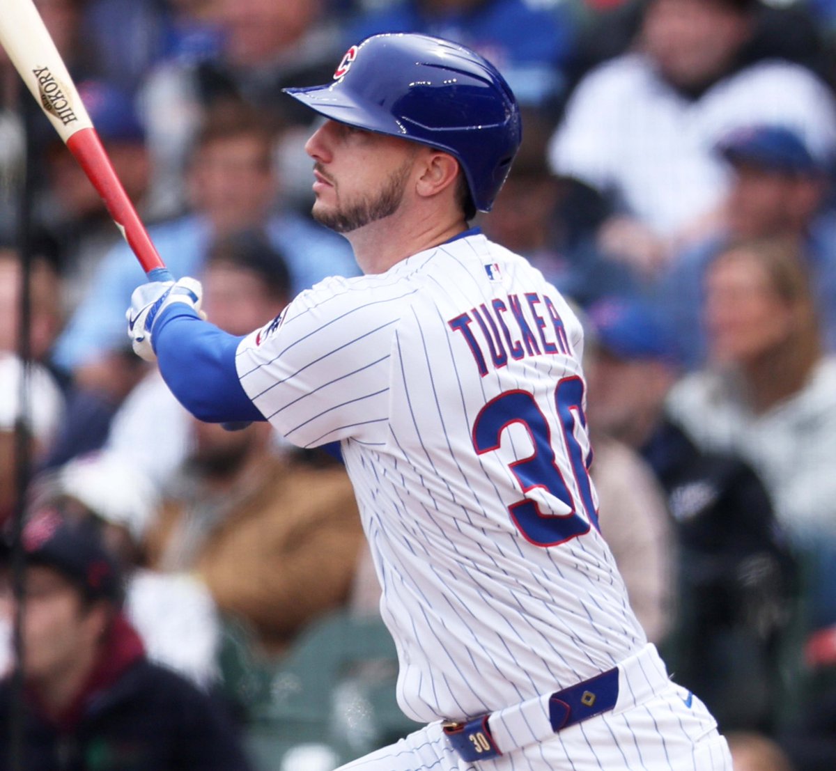 CubsZone's tweet photo. Kyle Tucker standing ovation today 1:20 PM Wrigley Field 🚨 https://t.co/3LARszBVUk