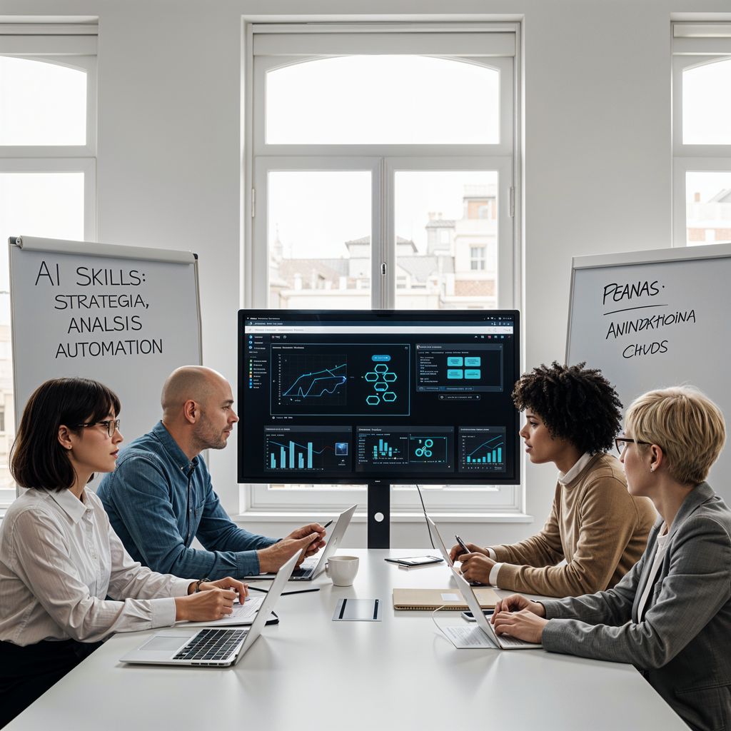 España lidera la adopción de inteligencia artificial, pero sólo 39% de los trabajadores recibe formación específica. Usar IA sin entenderla es como pilotar un avión leyendo el manual en vuelo. ¿Competitividad o caos automatizado? Lee el artículo completo en