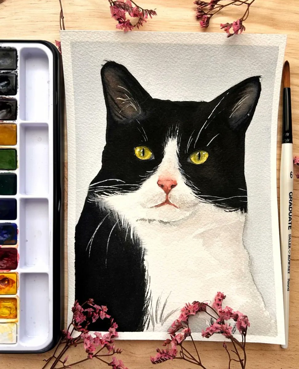 DalerRowney's tweet photo. Two subjects. One medium. Which subject do you enjoy painting more: figures or animals?
Artist: heleneserra.atelier
#DalerRowney #GraduateCollection https://t.co/tmSrRzlWJ0