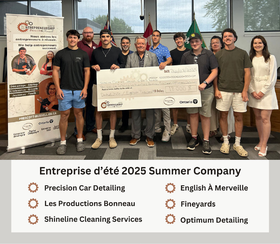 Student Entrepreneurship in Action : Six New Businesses in Prescott and Russell.🚀

Thank you to our local mentors and <a href="/CSDCEO/">CSDCEO</a> for the valuable support and its commitment to the next generation of entrepreneurs.

Learn more👇
cupr-ucpr.com/3HMrI2b
#Youth #Entrepreneur