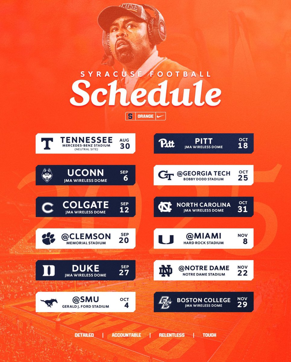 Tripp Kelly (@trippkelly11) on Twitter photo Blessed to receive a gameday invite from <a href="/CoachWatkCUSE/">Charles Watkins</a> to watch <a href="/CuseFootball/">Syracuse Football</a> play at the JMA wireless dome!
<a href="/WRCoachmj/">Mike Johnson</a> <a href="/M_White03/">Myles White</a> <a href="/CoachNixon_Cuse/">Jeff Nixon</a> <a href="/drwilliams131/">Dale Williams</a> <a href="/ngfbrecruits/">Northgate Football Recruits</a> <a href="/NGVikingsFB/">Northgate Football</a> <a href="/kwhit4/">Kevin Whitley</a> <a href="/Coach_OBrien/">Matthew O'Brien</a> <a href="/Coach_Ogletree/">Alexander Ogletree</a> <a href="/CoachLonas/">Zach Lonas, CSCS</a> <a href="/CoachReg28/">Coach Reggie Wimberly</a> <a href="/RecruitGeorgia/">Recruit Georgia</a> Blessed to receive a gameday invite from <a href="/CoachWatkCUSE/">Charles Watkins</a> to watch <a href="/CuseFootball/">Syracuse Football</a> play at the JMA wireless dome!
<a href="/WRCoachmj/">Mike Johnson</a> <a href="/M_White03/">Myles White</a> <a href="/CoachNixon_Cuse/">Jeff Nixon</a> <a href="/drwilliams131/">Dale Williams</a> <a href="/ngfbrecruits/">Northgate Football Recruits</a> <a href="/NGVikingsFB/">Northgate Football</a> <a href="/kwhit4/">Kevin Whitley</a> <a href="/Coach_OBrien/">Matthew O'Brien</a> <a href="/Coach_Ogletree/">Alexander Ogletree</a> <a href="/CoachLonas/">Zach Lonas, CSCS</a> <a href="/CoachReg28/">Coach Reggie Wimberly</a> <a href="/RecruitGeorgia/">Recruit Georgia</a>