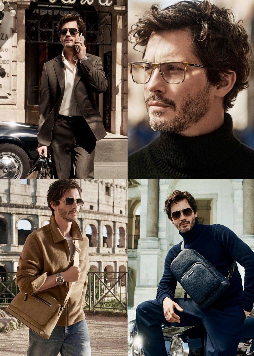 Michael Kors brand ambassador Logan Lerman for the Spring and Fall 2025 campaigns ✨