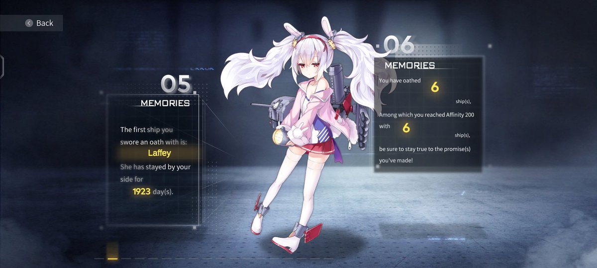 KaiX0926's tweet photo. @AzurLane_EN Casually playing this game and now it has been 7 years.
Guess I'll never escape this 99% loop huh? https://t.co/vIVvbhqlpn