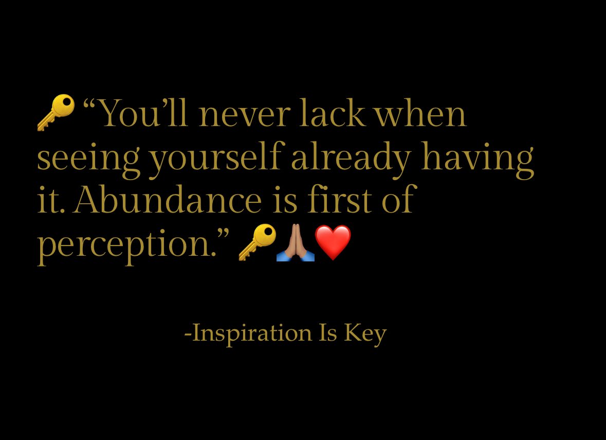 InspirationisK's tweet photo. You’ll Never Lack… #life #abundance #positivity #positivevibes #truth #real #knowledge #insight #awareness #aware #perception #prosperity #love #highvibes #highfrequency #motivation #inspiration #inspirationiskey🔑 #perspective #growth #grow #growthmindset #selfaware #self https://t.co/CjCxhPGgoe