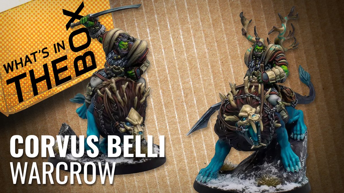 ontabletop's tweet image. Get a peek ahead at our unboxing and review of @corvusbelli_ #Warcrow Northern Tribes Warg Riders with a subscription or free trial for Cult of Games. Check it out! beastsofwar.com/whats-in-the-b…