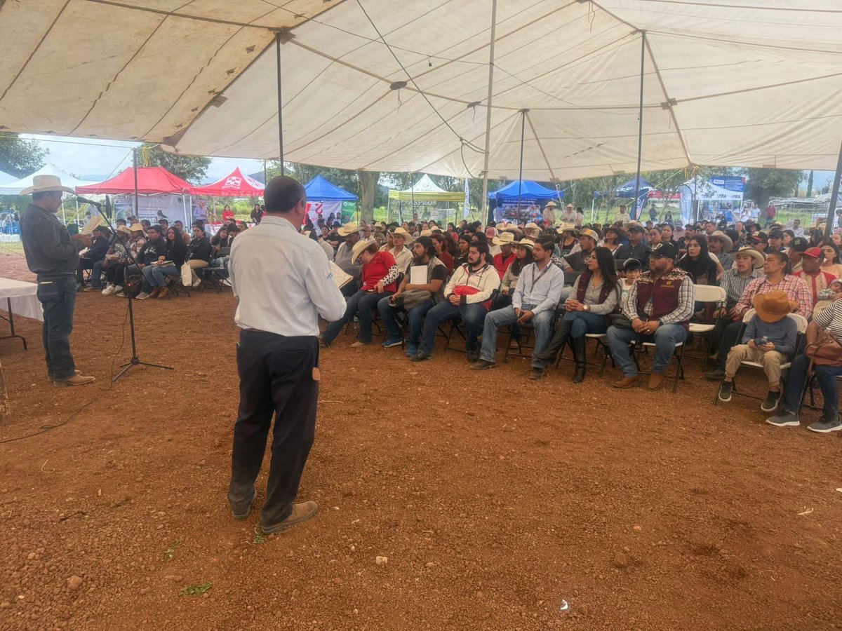 Agricultura Hidalgo (@agriculturahgo) on Twitter photo Hoy participamos en un encuentro con productores lecheros en el municipio de Acatlán, reafirmando el compromiso del gobernador <a href="/juliomenchaca_/">Julio Menchaca</a> y del secretario <a href="/GlezNapoleon/">Napoleón González Pérez</a> con el fortalecimiento y desarrollo del sector lechero🐄🌿
#PrimeroElCampo Hoy participamos en un encuentro con productores lecheros en el municipio de Acatlán, reafirmando el compromiso del gobernador <a href="/juliomenchaca_/">Julio Menchaca</a> y del secretario <a href="/GlezNapoleon/">Napoleón González Pérez</a> con el fortalecimiento y desarrollo del sector lechero🐄🌿
#PrimeroElCampo