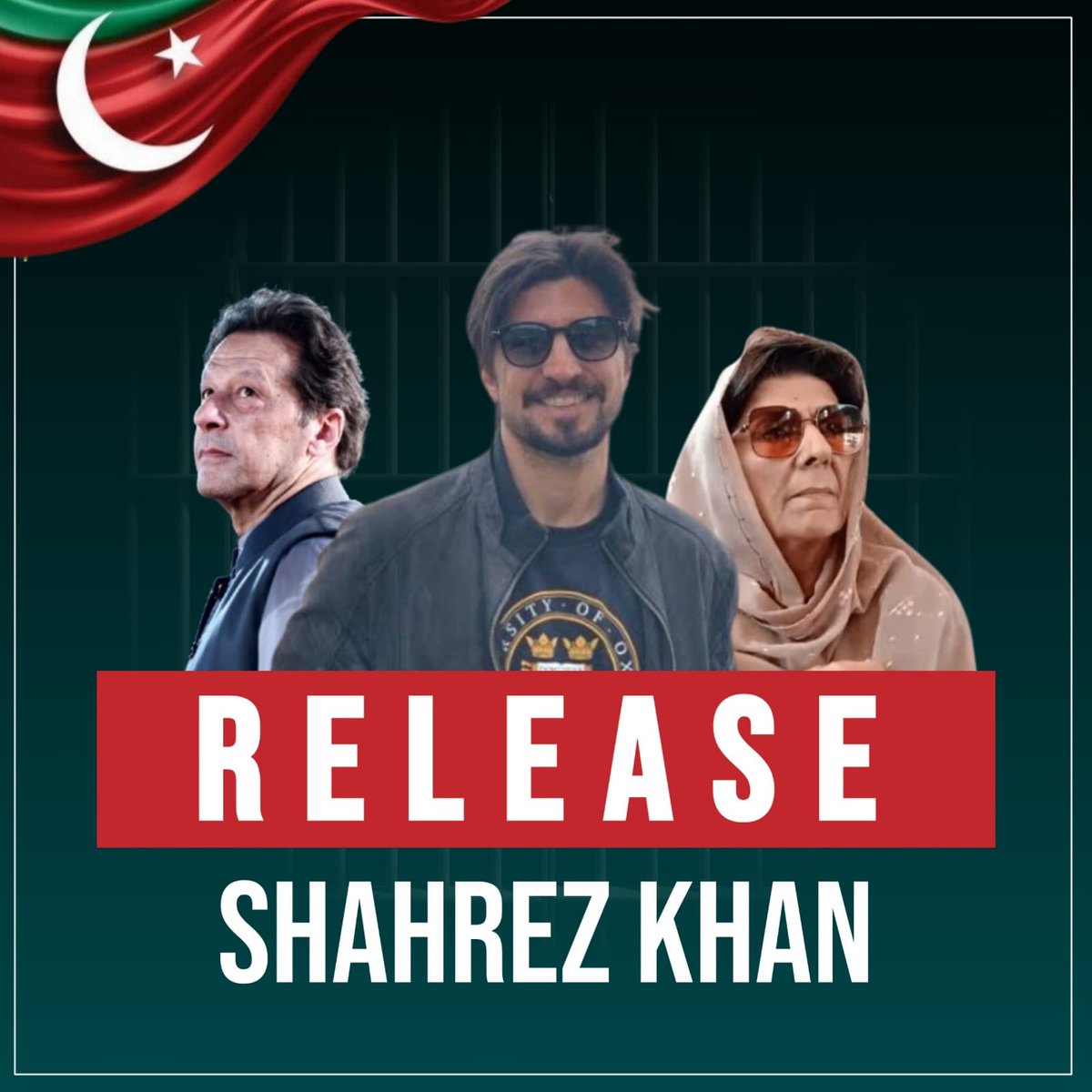 falakjavaidkhan's tweet photo. علیمہ خان کے بیٹے شیراز خان کو رہا کرو https://t.co/dWRQH51KzB