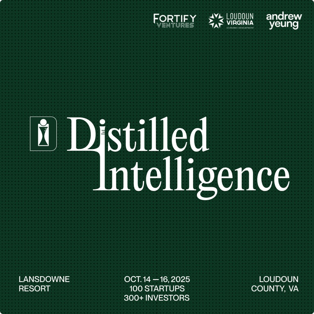 I'm excited to introduce Distilled Intelligence – our 3-day summit for founders, investors &amp; tech leaders, hosted at a stunning, 500-acre resort (3 hours from NYC) on October 14–16.

The best part: We’re selecting 100 founders to attend for FREE. We’ll cover your hotel rooms, all
