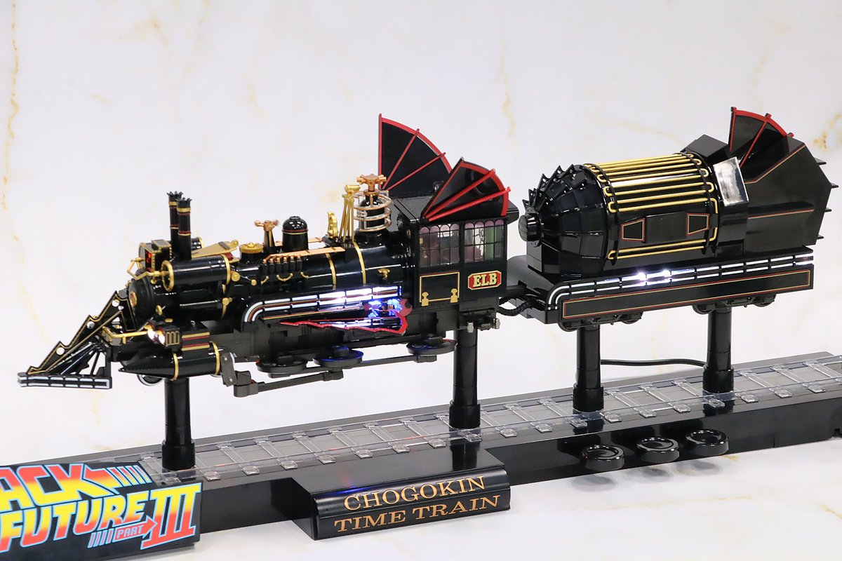 PassionXFun's tweet image. Bandai Chogokin Time Train nuova anteprima
(Fonte: Hobby Watch Impress)
#Bandai #Chogokin #TimeTrain #トゥザフューチャ #金曜ロードショー #bttf40 #金ロー #backtothefuture #Ritornoalfuturo
passion4fun.com/nuova-anteprim…