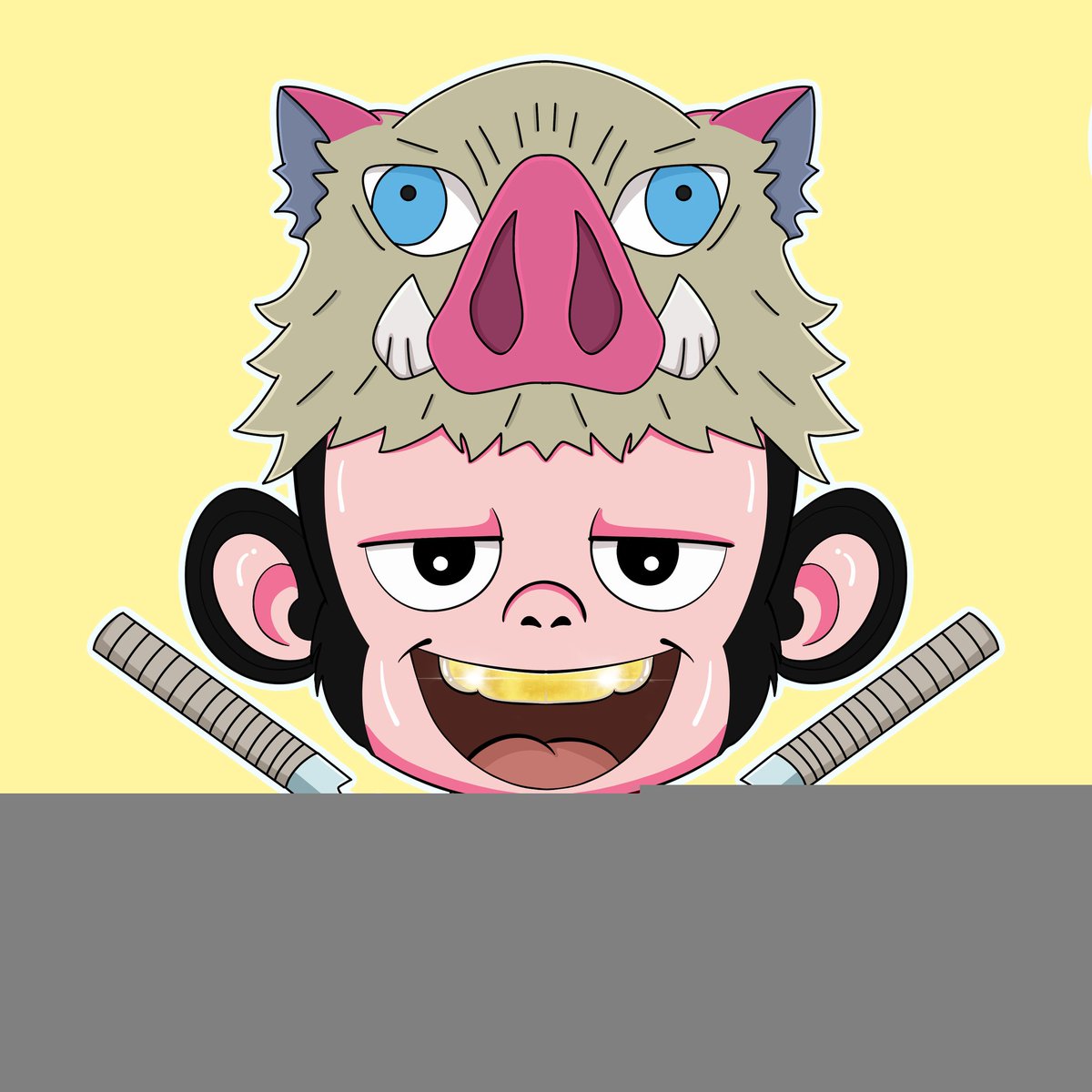 Rizky_selah's tweet photo. New drop on @xrpcafe 
Ape xrp chain#67 theme inosuke 🤩🍌🐒
Grab it fast ⚡️
https://t.co/9LrS8RxUbv
#xrpcommunity #xrpcollector https://t.co/Uc1k6E0Vj0
