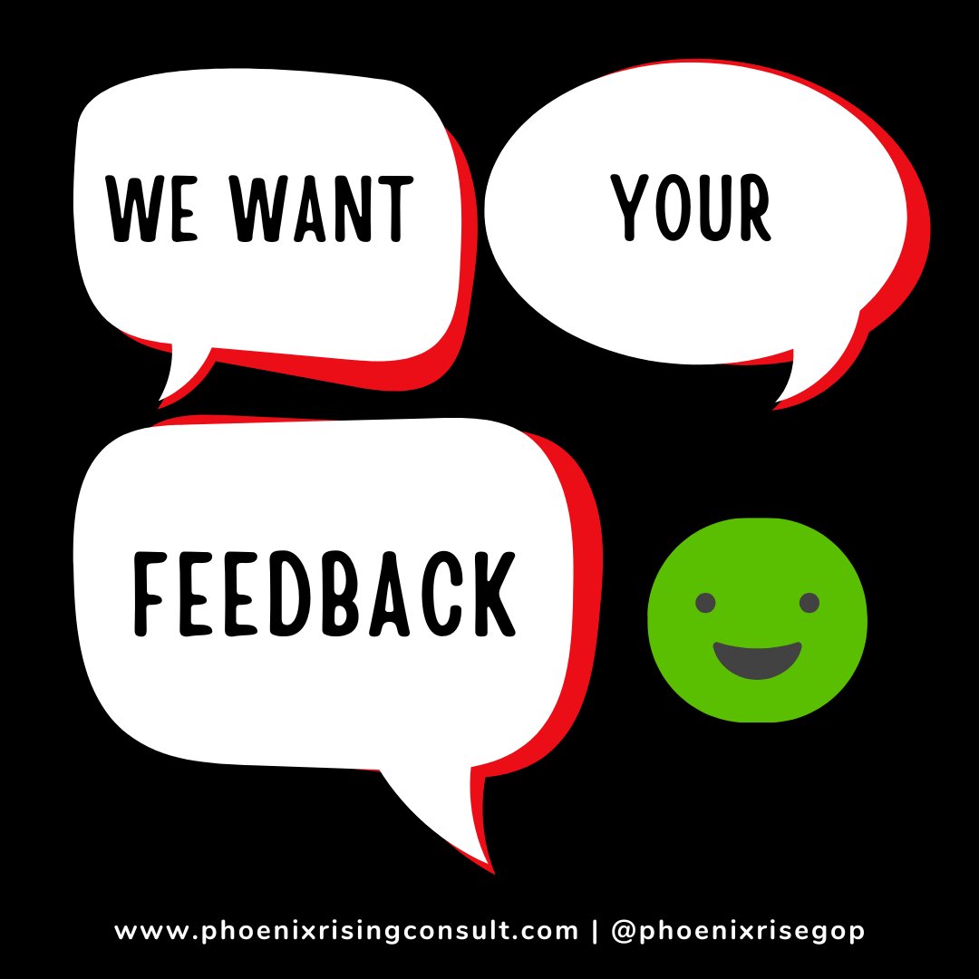 phoenixriseGOP's tweet photo. 🌟 We want to hear from you! Have you had a great experience with Phoenix Rising Consulting? Please share your feedback in a review or testimonial. Your words make a difference! 🙏 #PhoenixRisingConsulting #ClientFeedback #Testimonial #YourVoiceMatters #ThankYou https://t.co/htT84IWSJH