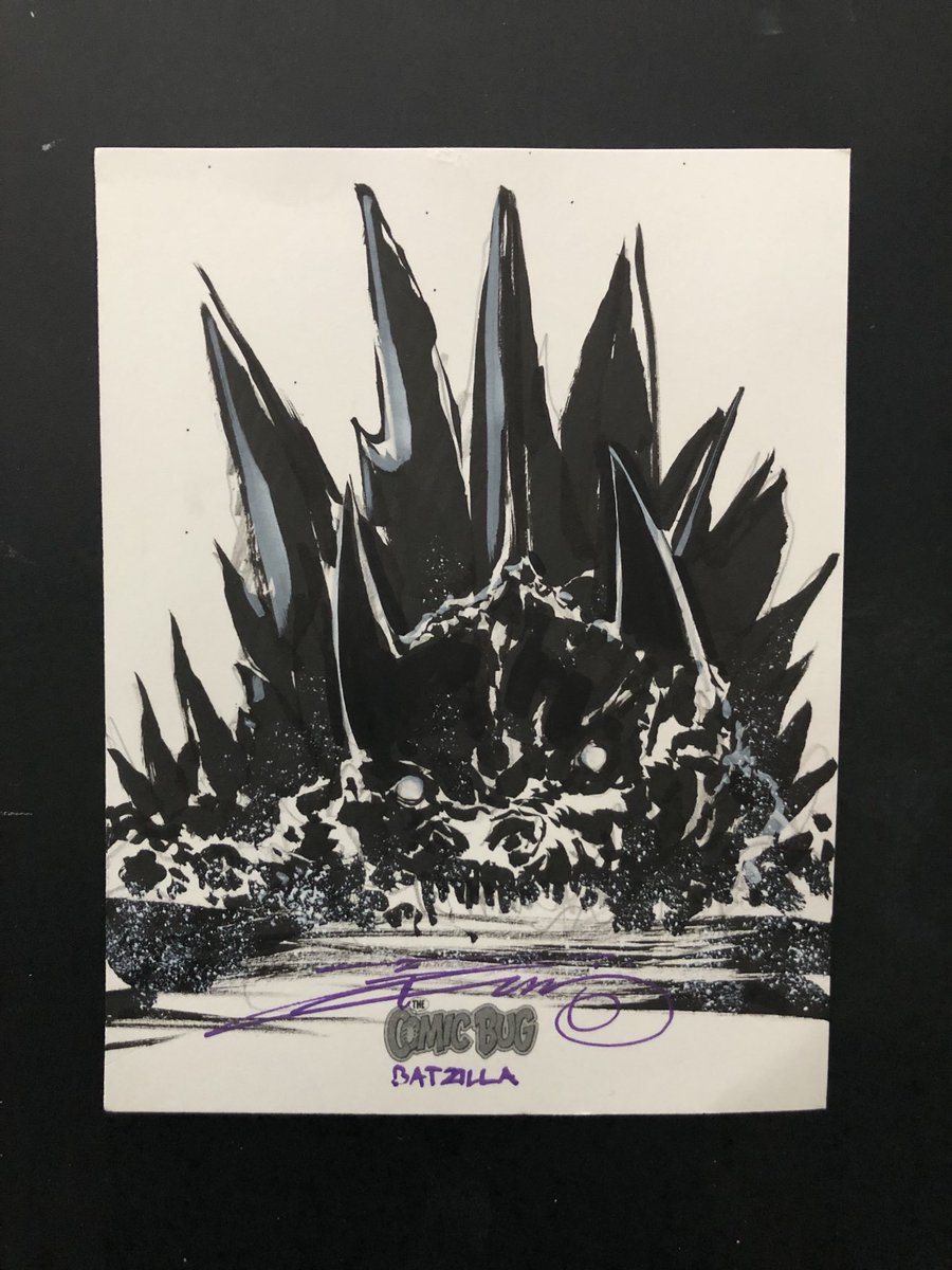 DannyMiki_'s tweet photo. #Batzilla #Kaiju
A @thecomicbug sketch
#Godzilla #Batman
✏️👊🏼🖌️ https://t.co/rUXVVDTfFW
