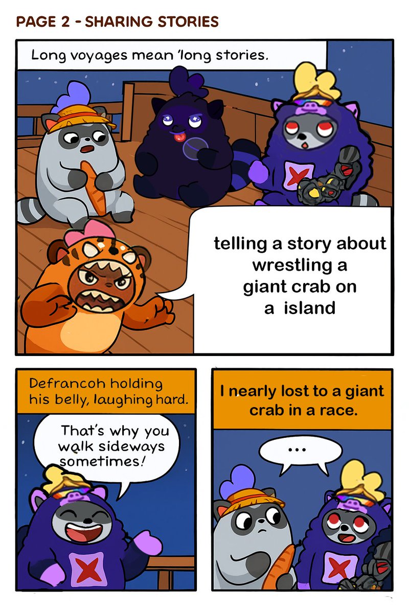 _2dstroy's tweet photo. Episode 9: (Page 1 and page 2 is live!) ⚓A fresh page, a fresh horizon — the crew’s journey #RoninSea #Web3Comic #OneFish
@Moku_HQ
@WokuWeekly https://t.co/sZgRADZ3iB