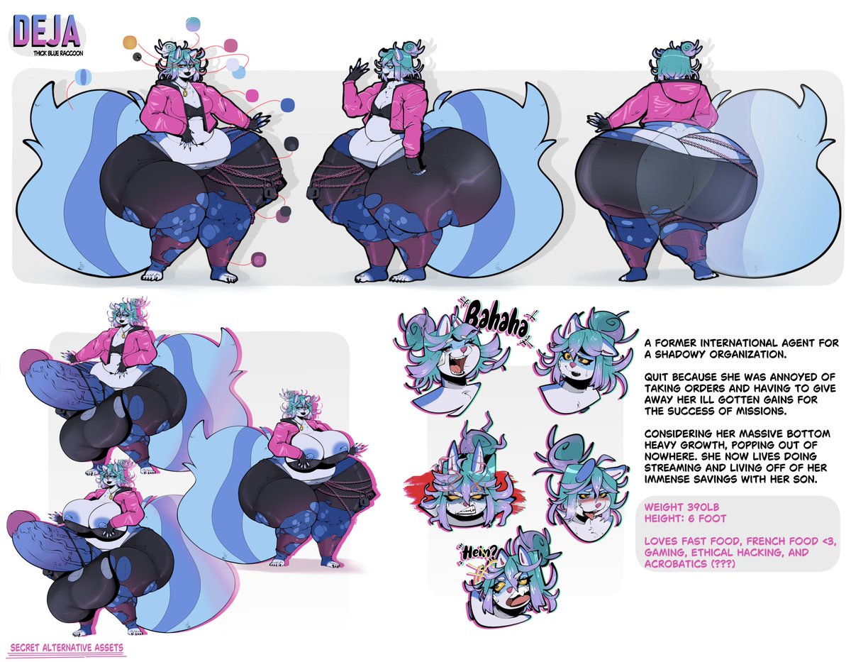 NIKO (@ovschinikovo) on Twitter photo Deja, thick mama raccoon with varying assets character sheet.
Deja belongs to 
<a href="/bubble_burning/">Burning</a> 
Been having issues with this freaking site!
Repload because i tagged the wrong account...woops Deja, thick mama raccoon with varying assets character sheet.
Deja belongs to 
<a href="/bubble_burning/">Burning</a> 
Been having issues with this freaking site!
Repload because i tagged the wrong account...woops