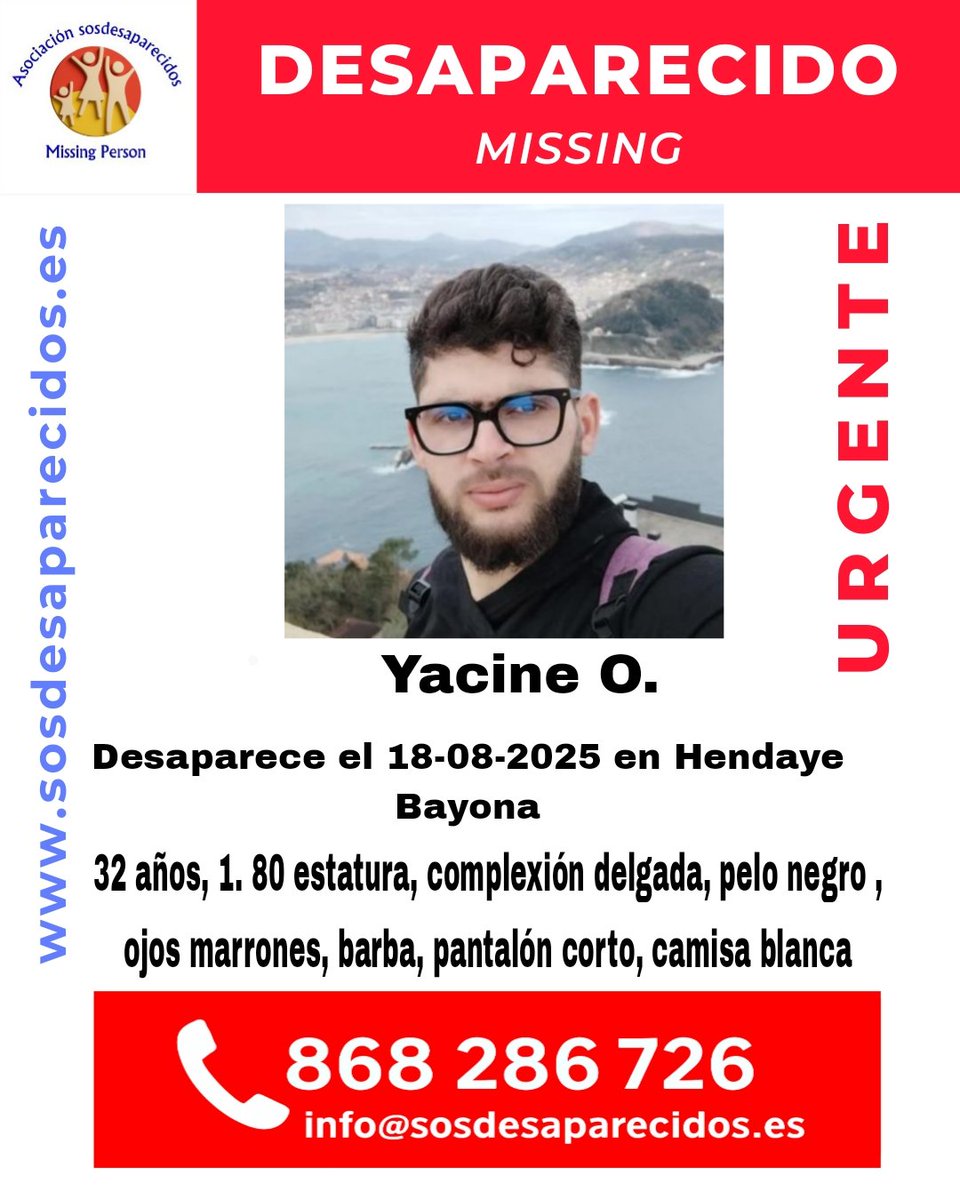 ALERTA DESAPARECIDOS (@sosdesaparecido) on Twitter photo 🆘 DESAPARECIDO
#sosdesaparecidos #Desaparecido #Missing #España #Bayona #Hendaya
Fuente: sosdesaparecidos
Síguenos <a href="/sosdesaparecido/">ALERTA DESAPARECIDOS</a> 🆘 DESAPARECIDO
#sosdesaparecidos #Desaparecido #Missing #España #Bayona #Hendaya
Fuente: sosdesaparecidos
Síguenos <a href="/sosdesaparecido/">ALERTA DESAPARECIDOS</a>