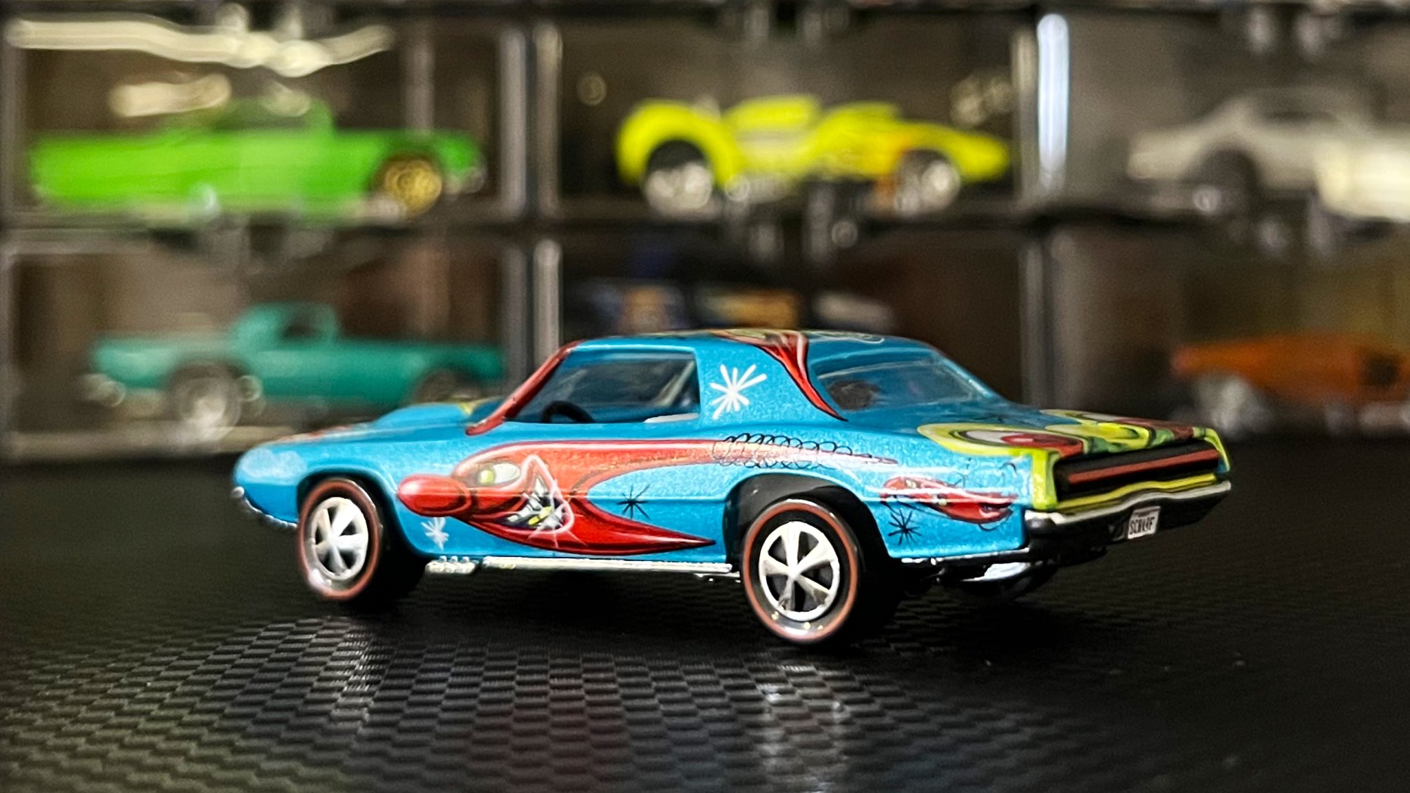 RLC限定 ホットウィール Kenny Scharf Custom T-Bird Hot Wheels