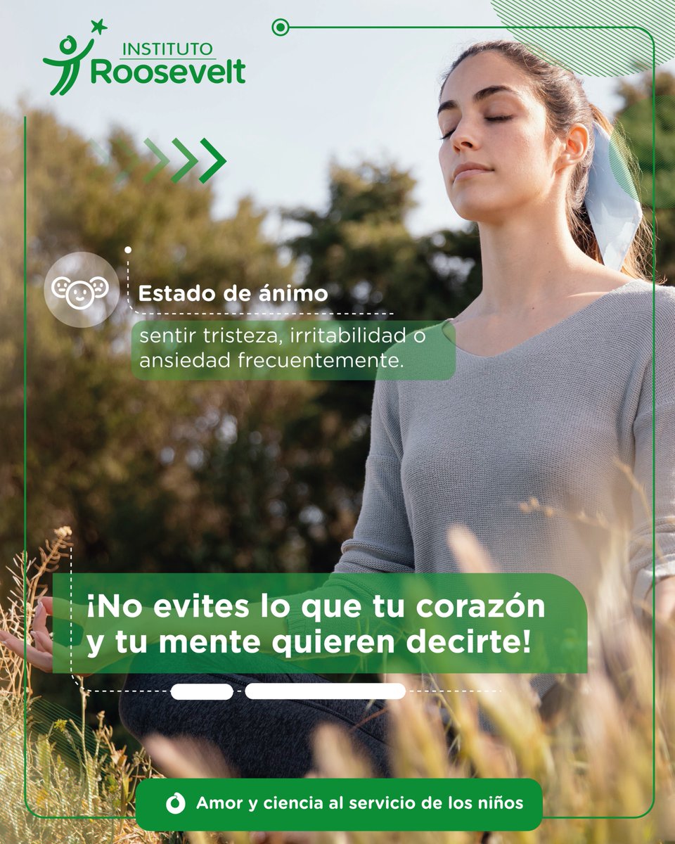 🧠🚨 3 señales que tu salud mental necesita atención:
cambios de ánimo repentinos, falta de concentración, aislamiento social, problemas de sueño o apetito.

👀 Detectarlas a tiempo es clave.

📞 Agenda tu cita al 601 3534016 

#SaludMentalInfantil #Prevención #Bienestar