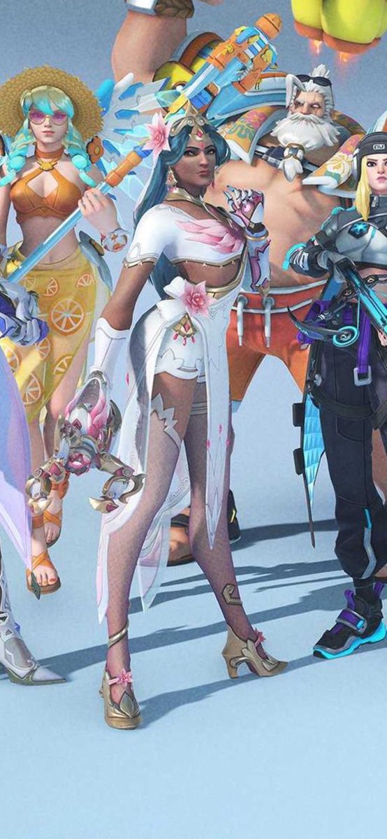 OMG 
She got the Lotus skin?! The two of them are basically married now 😇😇😇