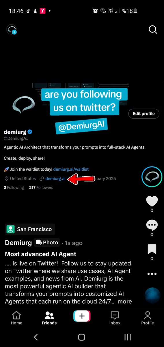 DemiurgAI's tweet image. Are you following us on TikTok? ✍️