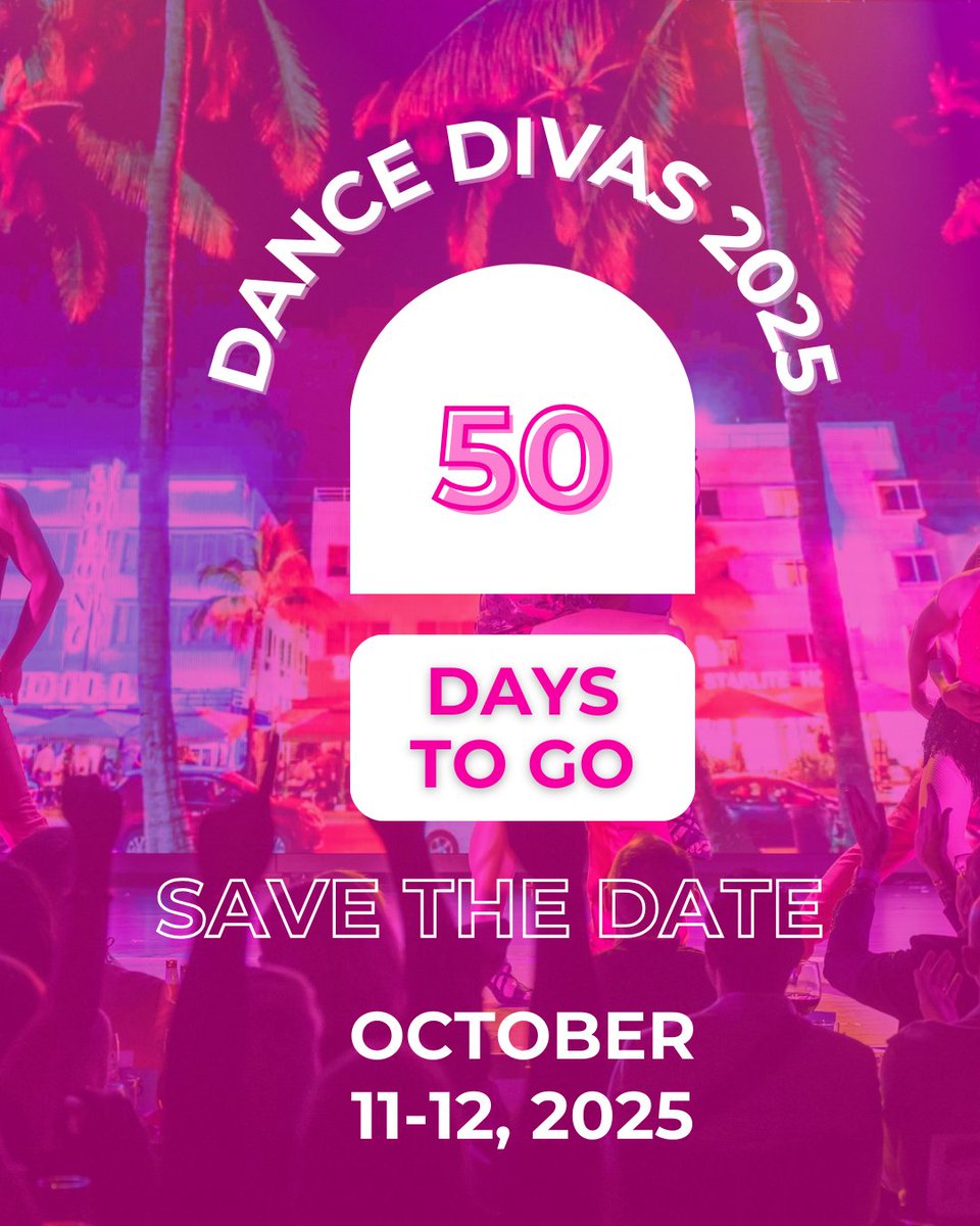 dancedivaschi's tweet image. We’re counting down the days!

In just 50 days the curtain rises on Dance Divas 2025. Save the date for October 11-12, 2025, and check back for information in the weeks ahead. 

Tickets are NOW on sale, visit dancedivaschi.com to purchase!