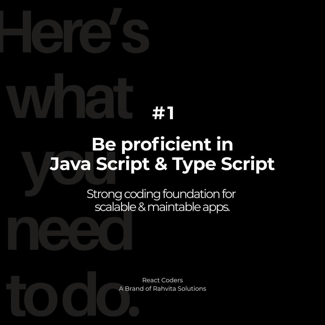 ReactCoders's tweet image. Hiring React Native devs in India = cost + quality edge🚀
Here’s why it matters 👇
linkedin.com/pulse/hire-rea…

#ReactNative #HireDevelopers #devlife #AppDevelopment