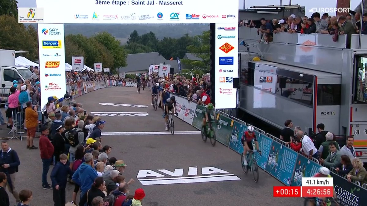 ¡Gran rendimiento de nuestro Sergio Trueba <a href="/Sergio_TruebaC/">Sergio Trueba</a>! 

👏 El corredor cántabro resistió junto a los mejores en el exigente final de Masseret y concluyó a 15" del vencedor final. 

#TDL <a href="/tourdulimousin/">Tour du Limousin - Périgord - Nouvelle-Aquitaine</a>