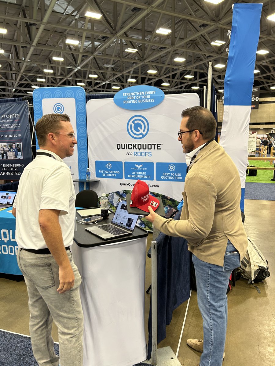 AletheiaDig's tweet photo. 🚨 We’re live at #WinTheStorm2025!

The Aletheia Digital team is at Booth 803 B with our partner QuickQuote for Roofs.

Stop by today to see how smart marketing + QuickQuote can fuel your growth. Let’s make your marketing roar.

#AletheiaDigital #RoofingMarketing #LeadGen https://t.co/jRkOOZ1t93